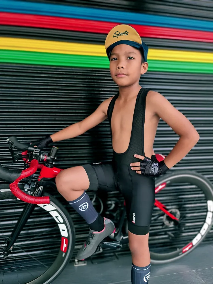 Children's padded hot sale cycling shorts