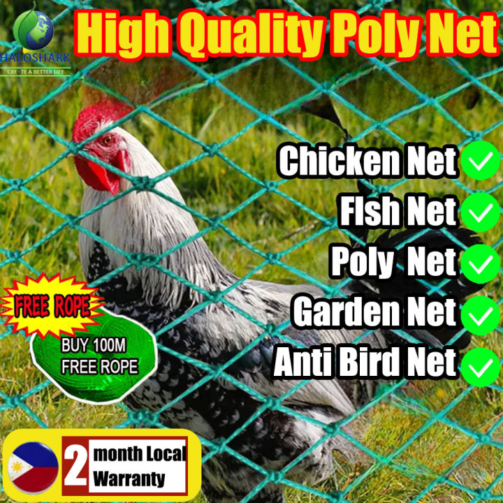 50M/100M Chicken Net Fence Green Net Free Range Chicken Net 100 Meters ...