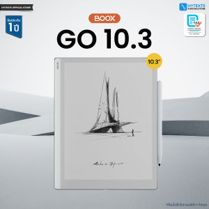 New 2024 E-reader BOOX GO 10.3" จอ 300 ppi CPU 2.4 Ghz 8-core RAM 4GB Android12 รองรับ PlayStore