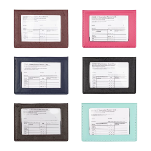 Đựng nhỏ gọn bảo vệ màu trơn với hộp đựng nhựa PVC chịu nước khe ID trong suốt