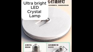 20/50/80W Durable LED Chandelier E27 Energy Saving Crystal Eye-Protecting  Bulbs Bright Ceiling Lamp