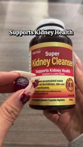 Kidney Cleanser Canada Formula – Herbal Detox Capsules for Stones Urinary Health & Nocturia