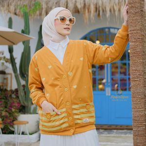 Outer Wanita Korean Style Hijab Terbaru Lovelyn Cardi Madani wear | Lovelyn Madani wear Kardigan Korean style