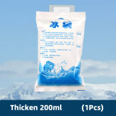 Reusable Gel Ice Bag Insulated Dry Cold Ice Pack For Massage Cooler Bag For Food Fresh Ice Bag