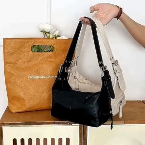 Tas Selempang Kulit Wanita: Tas Bahu Cewe Masenger Bag JS2 8555