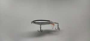 Popper lure bait ekor berputar top water minnow pencil spinner lure