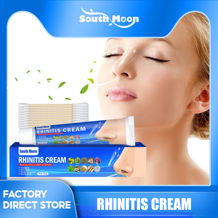 South Moon Rhinitis Cream Nose Rhinitis Sinusitis Cream For Nose ...