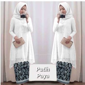Setelan Kebaya Modern SAFITRI / Kebaya brukat Wisuda / Kebaya Pesta Kondangan Bridesmaid