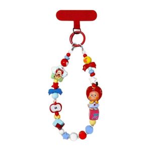 LINSBAYWU Anti-lost Phone Chain Portable Popmart Star Man Bag Pendant Cute Gift Phone Wrist Strap Phone Accessories