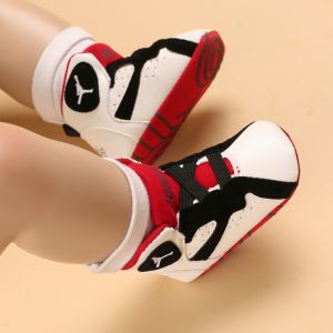 Infant Baby Shoes Sneakers Boys PU Casual Toddler Shoes Anti-Slip Breathable First Walkers 0-18 Months