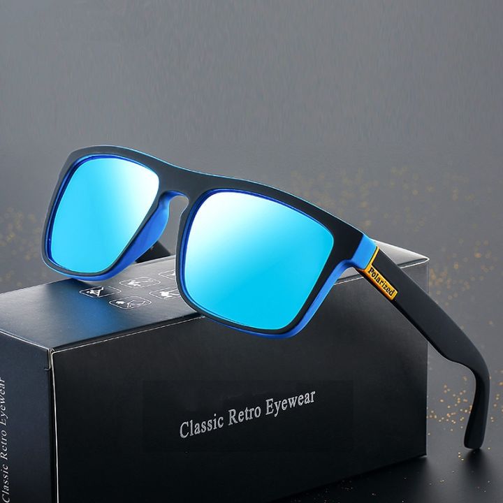 Polarized Sunglasses Men brand designer Vintage Classic Mirror