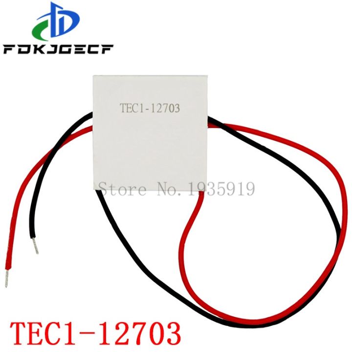 thumbnail image 2 of TEC1-12703 40x40mm Peltier Module - Thermoelectric Cooler With Heatsink 2 of 4