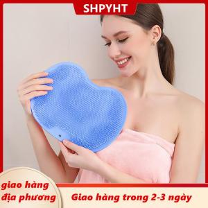 [COD] SHPYHT Giao hàng địa phương Massage Mat Back Scraper Cleaning Brush Shower Feet Cleaner Wash Mat Multifunction Sucker Wall Mat Rub Foot Arms Body Bath