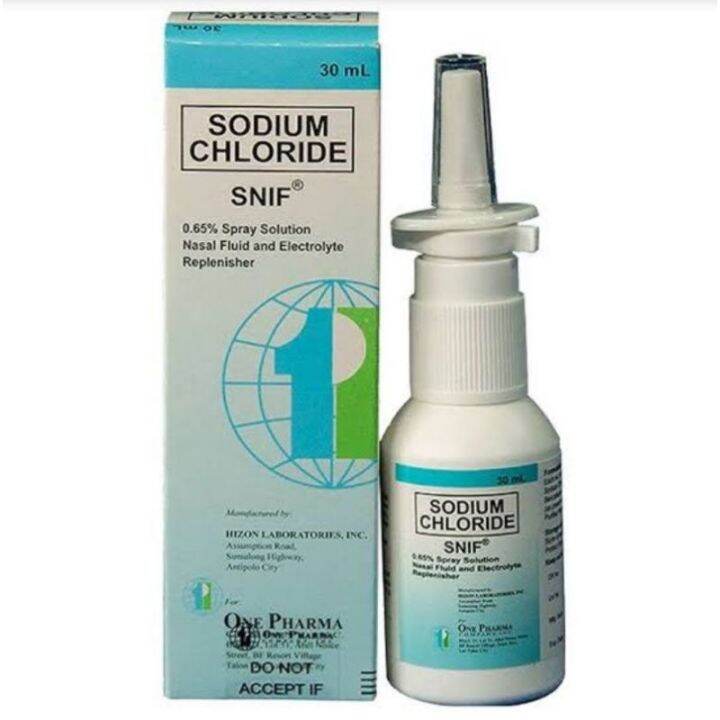 Sodium chloride shop nasal spray