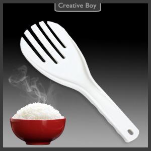 [Creative] Large Rice Spoon Plastic Meal Spoon Non Stick Kitchen Gadgets Hand Roll Spoons Rice Shovel Kitchen Supplies Thickened Rice Fork