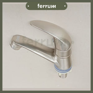 [ FERRUM } Kran Wastafel Keran Cuci Tangan Up Down Jungkit Anti Karat SN