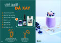 Bột đá xay Déli - 1kg - Chống tách nước, chuyên dùng pha chế đá xay, sinh tố. 