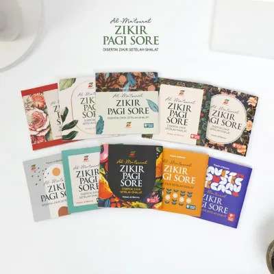 Dzikir Pagi dan Petang Disertai Zikir Setelah Shalat - Ziyadbooks Almatsurat Buku Saku Souvenir Pernikahan