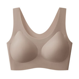 Seamless Invisible Bra Women No Size Comfortable Soft Support Breathable Camisole Vest