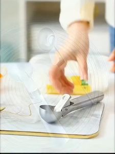 Stainless Steel Ice Cream Scoop Non Stick Fruit Balls Mashed Potato Kitchen Tool Sudu Aiskrim