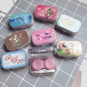🔥ส่งเร็วทันใจ🔥ร้านไทย100%🔥กล่องสี่เหลี่ยม🔥เซ็ตตลับคอนแทคเลนส์ลายการ์ตูน ตลับคอนแทคเลนส์ มีกระจก+ที่คีบ+หัวจุ๊บ🔥สีสันสวยงาม ขนาดกระทัดรัด พกพาสะดวก ตลับแช่เลนส์  ตลับ กล่องเก็บเลนส์ กล่องใส่เลนส์ เซ็ตตลับคอนแทคเลนส์ ราคาถูก พร้อมส่ง ใช้งานสะดวกสุดๆ