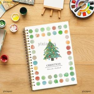 [COD] yixiayun Watercolor Workbooks Coloring Book Beginner Friendly Painting Kit Easy Nature Scenes Paint Set Art Crafts