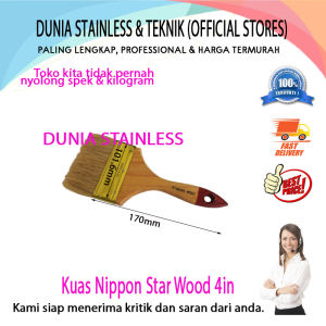 Kuas Nippon Star Wood 4"