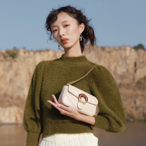 Small Square Bag Fashion Versatile Light Luxury Bag Crossbody Bag Shoulder Bag