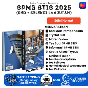 Buku Terbaru SPMB STIS [SKD + SELEKSI LANJUTAN] (Edisi Lengkap & Edisi Hemat + Gratis Akses Online) Sesuai Dengan Kisi" Terbaru STIS