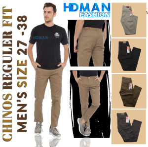 Celana Chino Panjang Pria SlimFit Kerja Harian Santai Casual Formal