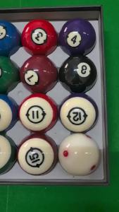 ลูกบิลเลียดคริสตัลสีดำเพชรทองเกาหลี ขนาดมาตรฐาน 5.72 ซม. ลูกบิลเลียดขนาดใหญ่