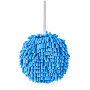 Chenille Hanging Towel Hand Towels Kitchen Bathroom Soft Plush Quick Dry Water Absorbent