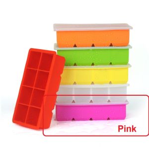 Premium Silicone Ice Cube Tray Set - Molds 8 Large Square Ice Cubes Ice Mold Freezer Tray 2inch cubes for Whiskey Bourbon Spirits & Liquor Drinks BPA-Free Silicone Ice Maker Resin Mold bar drinks pitchers punch  Freeze juice coffee sauce soup