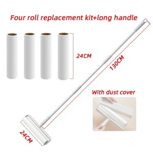 Extra large lengthened Sticky Roller Hair Removal Artifact Can Peel The Roller To Change Pape