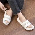 slipper for women 2025 new fttilop Womens fashion slippers sandals simple strap velcro slippers. 