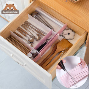 แบ่งช่อง แผ่นกั้นแบ่งช่องลิ้นชัก แผ่นจัดระเบียบลิ้นชัก แผ่นกั้นลิ้นชัก ที่แบ่งช่อง จัดระเบียบลิ้นชัก กั้นช่องลิ้นชัก แพ็ค4ชิ้น