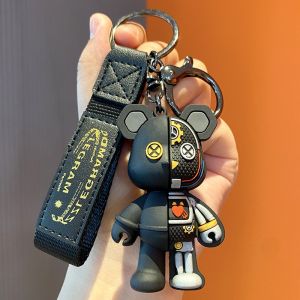 Keychain cute shoes personality couple boys and girls student bag car key chain pendant Key Ring rantai kunci