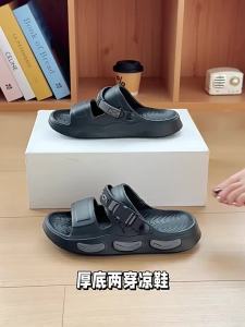 [Free Shipping] MenS Thick-Soled Sports Sandals Suitable For Summer Casual Wear Non-Slip Beach Sandals And Can Be Worn As Driving Sandals