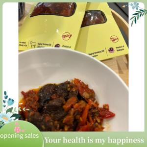 Renewed Vitality Outlet Homecooked RTE Daging Dendeng Cili by Tekak Lokal 200grams