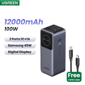 UGREEN 25000mAh Laptop Powerbank PD 200W 2C1A Fast Charging Power Bank for Laptop Power Adapter. GENTLE REMINDER:NO CHANGE OF MIND RETURN SINCE THIS IS AN OVERSEAS ITEM.