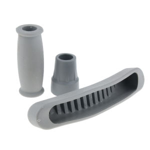 Karet Tongkat Kruk Bawah Ketiak Aksesori (Bagian Atas) (Bagian Bawah) (Handle)