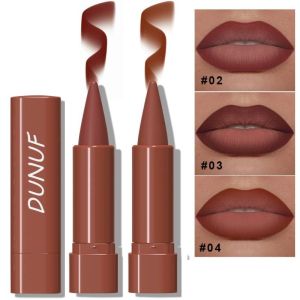 Tip-shaped Matte Misty Lipstick Lip Crayon Waterproof Nude Lipstick Valentines Gift