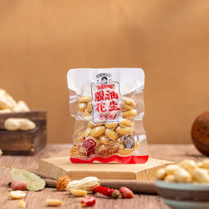 ถั่วลิสงบรรจุถุงถั่วลิสงเผ็ดและชาถั่วลิสงบรรจุสูญญากาศเสิร์ฟห้าเครื่องเทศรสชาติ