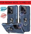 Xiaomi Redmi Note 12 Pro 5G Casing Hard Case Ring Armor Robot Case Kickstand Hybrid/Hit Ring Case Holder Premium. 
