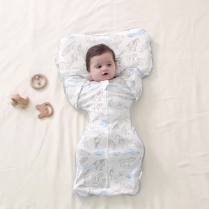 Baby Sleep Sack Pure Cotton Suitable for All Seasons Prevents Kicking Off Blankets - Reliable Utility | Barangan Berkualiti Reka Bentuk Praktikal Mudah Guna