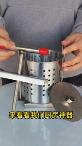 Keranixy Manual Vegetable Juicer Stuffing Squeezer Stainless Steel Home Fruit Dehydrator Dumpling Kitchen Tool Pemeras