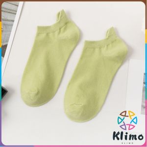 Klimo Summer Ice Cool Socks Invisible Cotton Thin Ultra-thin Breathable Anti-skid Boat Socks