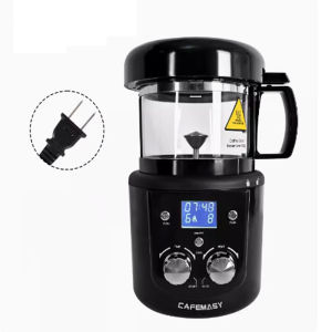Coffee Bean Roaster Small Household Automatic Timing Temperature Regulation Hot Air Roaster For Separating Bean Coat Household