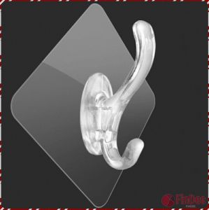 FinDee ตะขอเสื้อผ้า ตะของาช้าง ตะขอแขวนเสื้อ ตะขอกาวเหนียว hook up