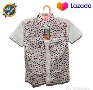 Kemeja Lengan Pendek Anak Laki Laki Pria Remaja Dewasa Bahan Katun Strecth Adem Melar Motif Bermotif Polos Kotak Kotak Murah Umur Usia PAUD TK SD SMP SMA Umur Usia 1 2 3 4 5 6 7 8 9 0 Tahun-UMMIBUSANA0605041322